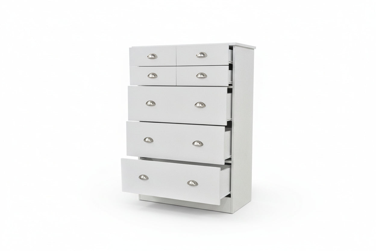 White Tallboy - Drawer