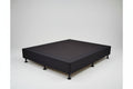 Standard Black Bed Base - Real Hardwood Construction