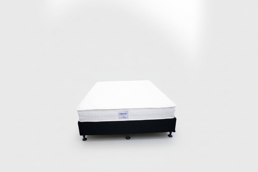 Standard Black Bed Base - Real Hardwood Construction