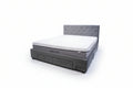Grey Bed Frame with Inbuilt drawers