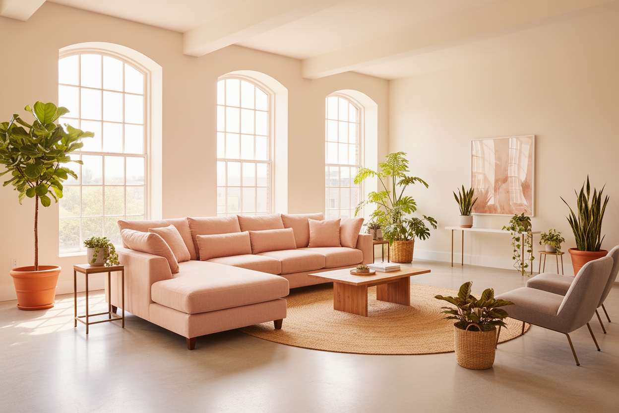 make the place more open and add more pot plants